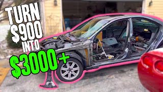 How To Turn $900 Into Over $3000 Parting Out Cars!