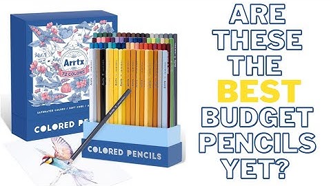 Arrtx 72 Coloured Pencils Review & Demo