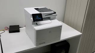 Noise in printer HP Color Laser Jet Pro MFP M477fdn