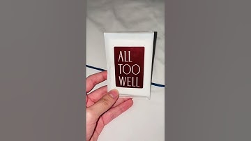 Taylor Swift All Too Well Signed Poster Unboxing.