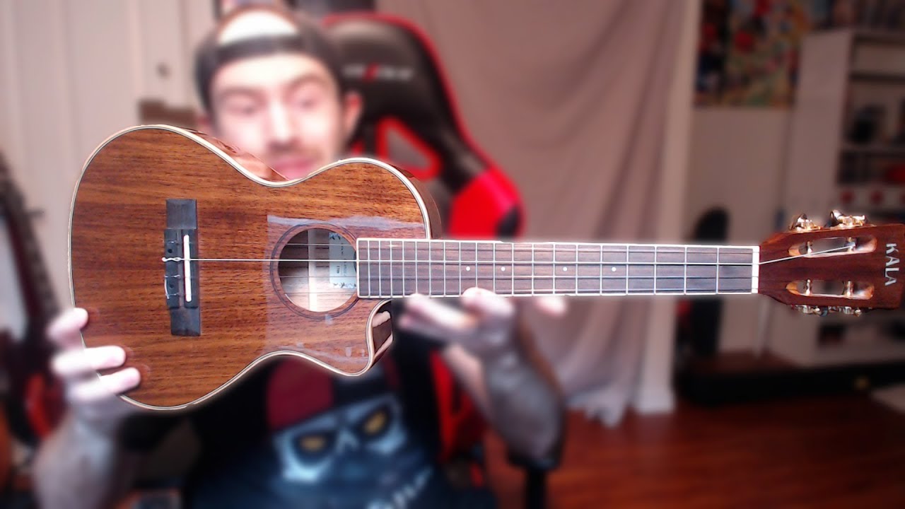 I bought a KALA HAWAIIAN KOA UKULELE!