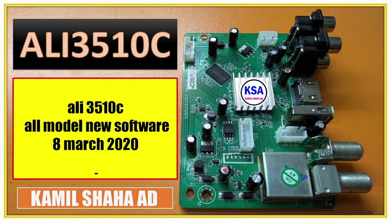 ali 3510c all model new software 14 march 2020 link in description