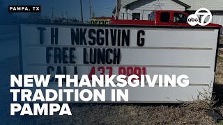 Thanksgiving spirit shines as Pampa tradition feeds hundreds with community support