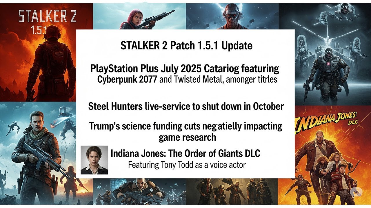 STALKER Fixed, PS Plus Shocks, Trump Targets Game Devs - YouTube