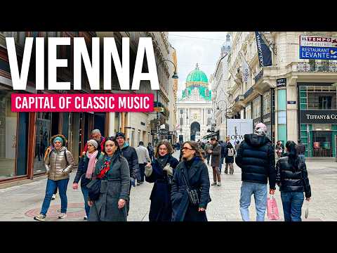 Vienna, Austria | Graben Stephansplatz | Walking Tour 4K