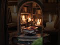 Tiny Mushroom Bookstore in the Rain 🍄📖 | Cozy Fantasy ASMR #relax #softfantasy #aesthetic #tinyworld