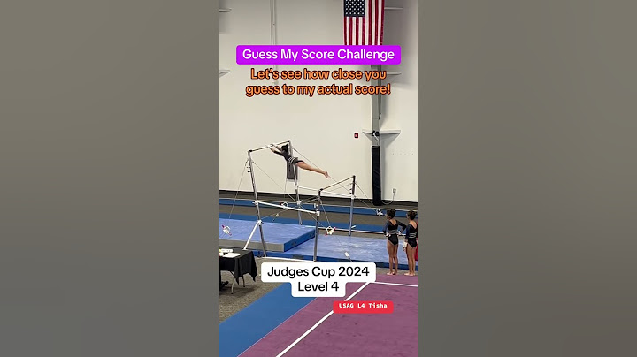 Gymnastic Bars: What score do you think I got? #gymnastics #gymnasticscoach #artisticgymnastics