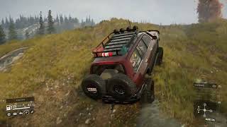 CONSOLE FREE 105 series Landcruiser mod SnowRunner #snowrunner #105 #landcruiser #series