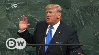 Trump slams North Korea, Iran in maiden UN speech | DW English