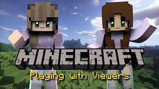 Minecraft Java and Bedrock! Playing With Viewers! LIVE ​