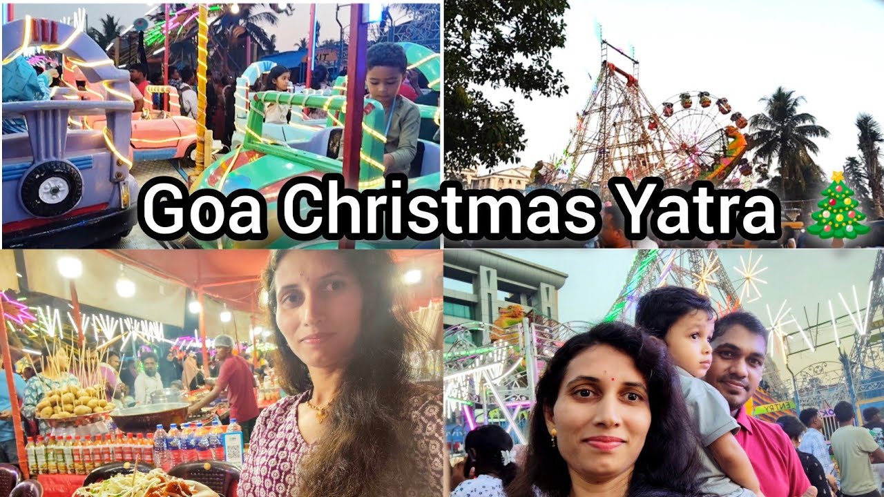 Goa Christmas Festival Vlog 🎄 | Yatra, Food, Fun & Shopping | Full Enjoy