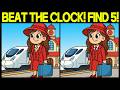 Find the 5 Differences | Quick Vision Challenge for Adults