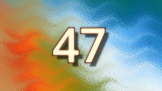 47 Second Countdown | Rainbow Colors