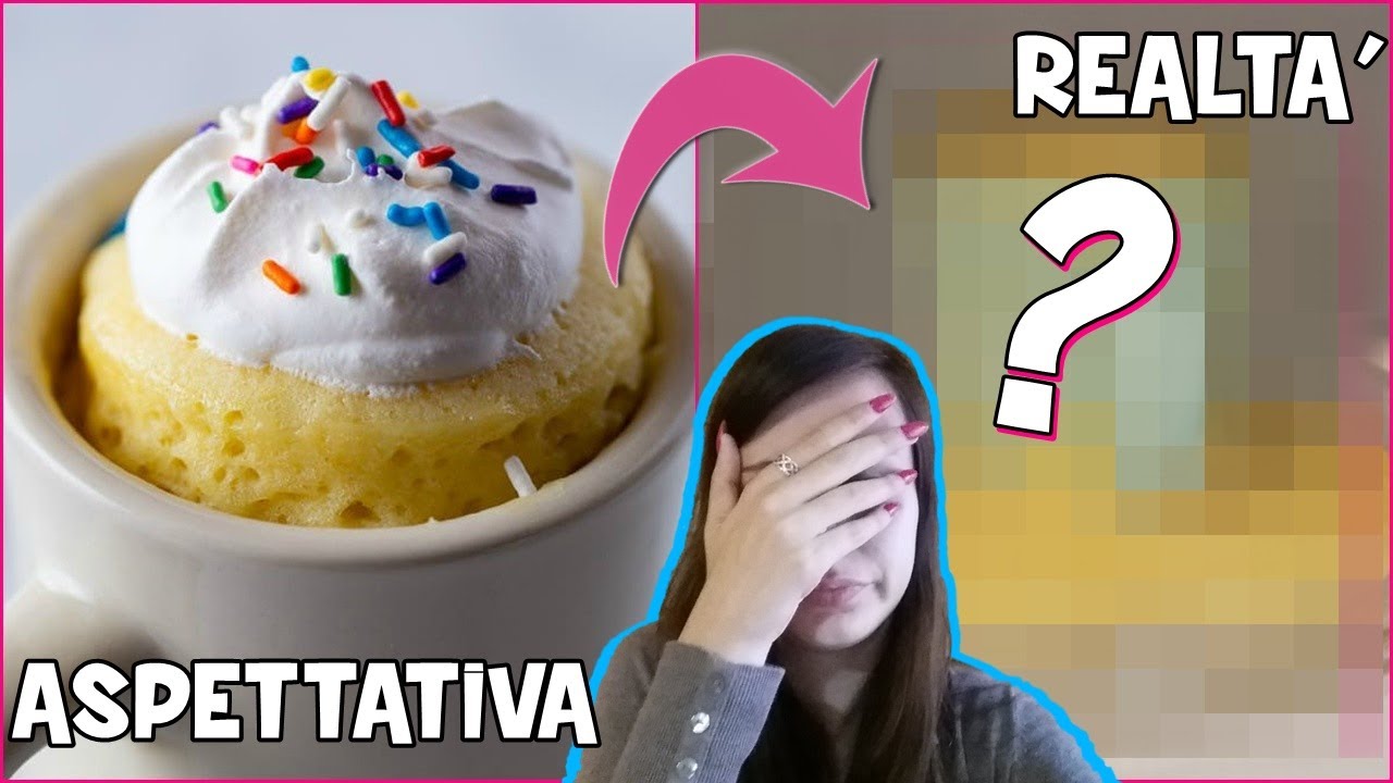 Faccio la TORTA IN TAZZA! O almeno ci provo..