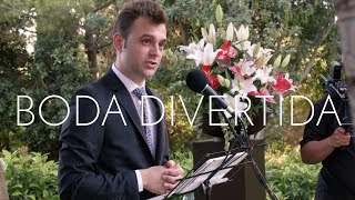 CEREMONIANTE DE BODAS CON HUMOR ~ RUBEN GARCIA~ EL TELAR