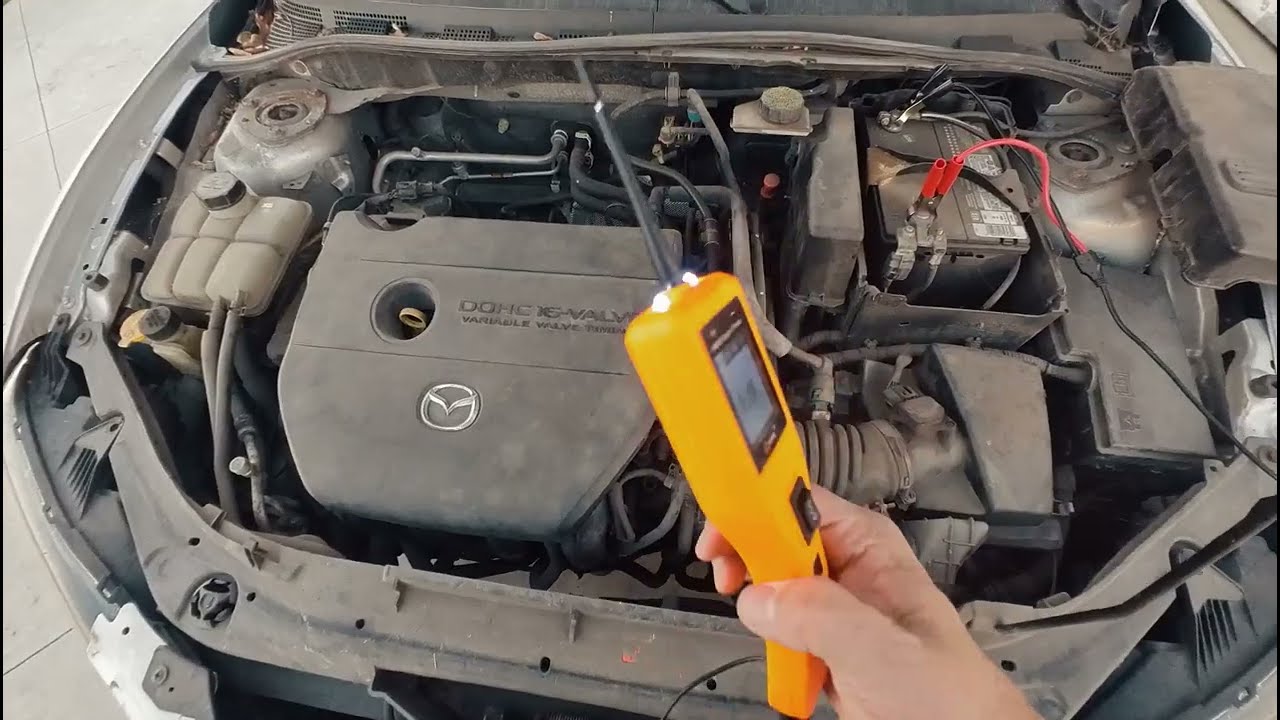 KZYEE KM10 12V/24V Automotive Circuit Tester – Digital Power Probe With TFT Display