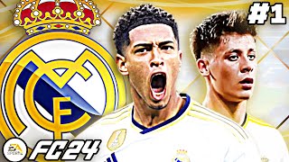 FC 24 Real Madrid Career Mode Ep1 (Realistic)