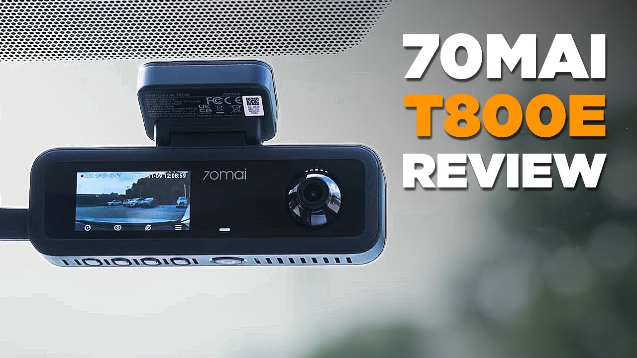 70mai T800E Review - Thinnest 3 Channel Dashcam Out There! - YouTube