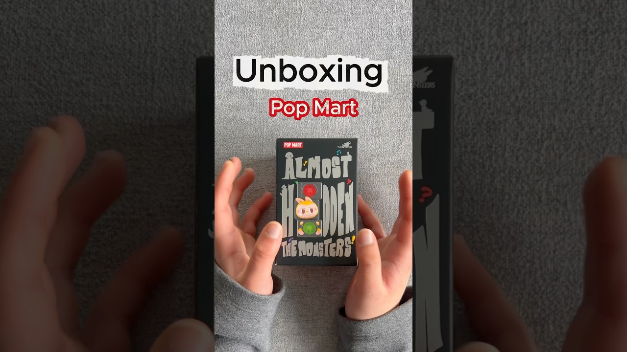 UNBOXING Pop Mart Almost Hidden The Monsters Blind Box! Got My Pick 🥳 