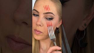 Simple Warewolf Halloween Makeup