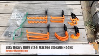 Esky Heavy Duty Steel Garage Storage Hooks