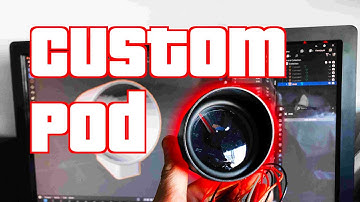 Designing a Custom Gauge Pod in Blender for 3D Printing