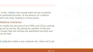 Aligning Your Overlay Divs in HTML/CSS: A Simple Guide to Fixing Overlap Issues