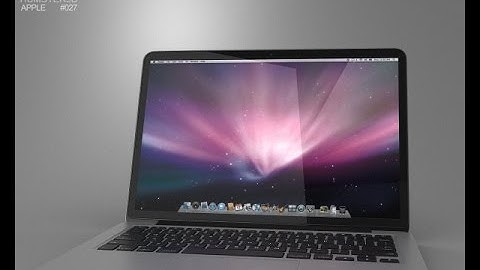 3D Model Apple MacBook Pro with Retina display 13 inch at 3DExport.com