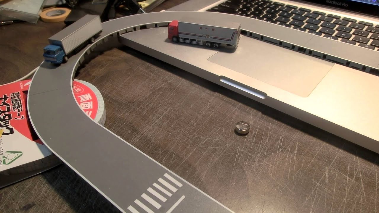 バスコレ走行システム ユニット改造トラック Youtube