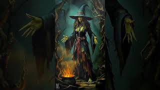 Witch doing magic spell - Fantasy #witch #magic #fantasy screenshot 5