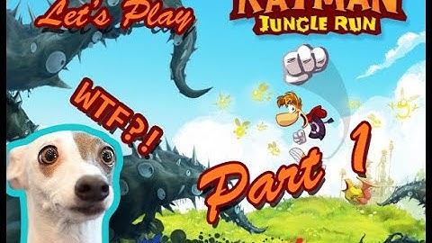 Rayman Jungle Run iPhone and iPad HD Gameplay  #Part 1