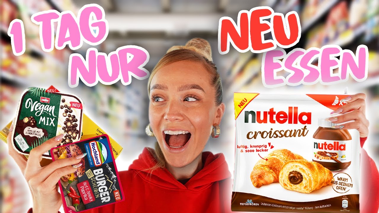 1 Tag nur NEU essen 🥐!| CARAMELLA