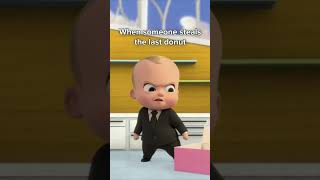 When Someone Steals the Last Donut | THE BOSS BABY