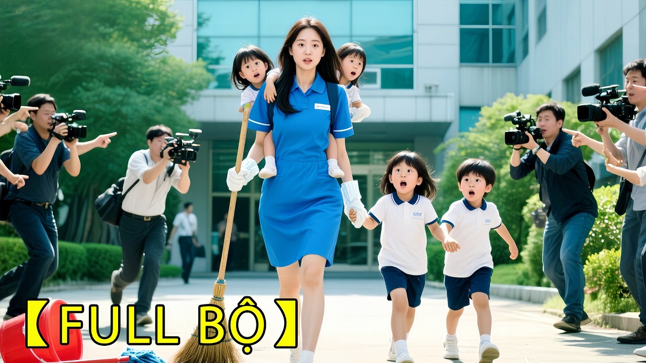 Mẹ lao công đơn thân đưa 5 đứa con đi làm, bị cả công ty khinh thường, không ngờ tổng tài lại là...