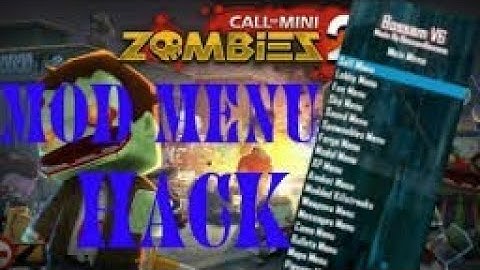 NEW CALL OF MINI ZOMBIES MOD MENU