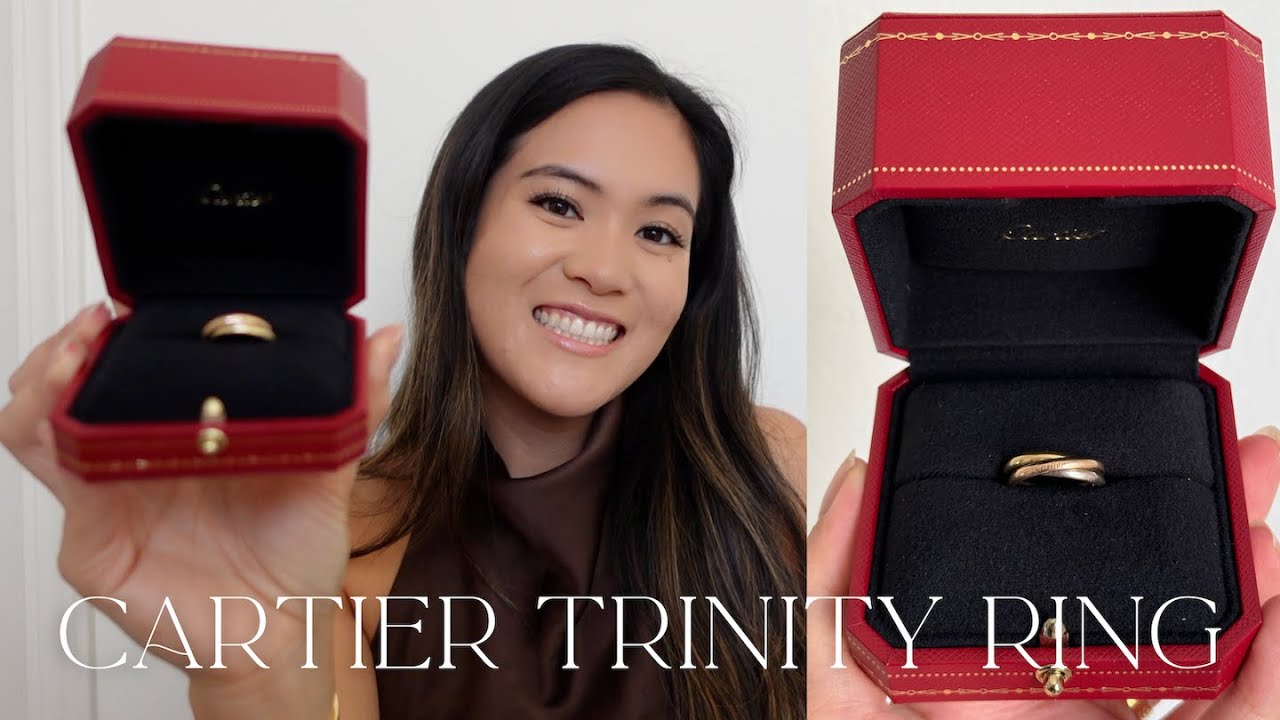 КОЛЬЦО CARTIER TRINITY | Обзор за 1 год, маленькая модель
