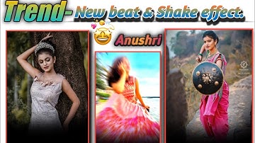 Anushri mane trending beat Shake effect video status || @alight motion video editing.||