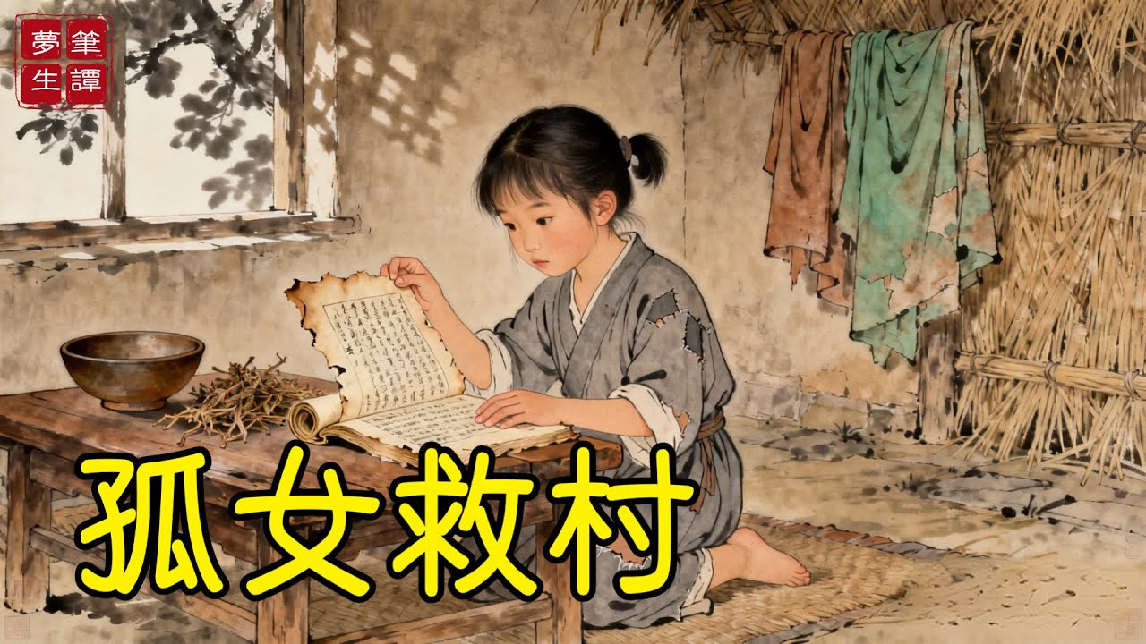 分家時兄弟搶光珍本古籍，孤女只得些破爛醫書。誰料大疫之年，她竟照書配出救命藥方，救活半城人。當年搶產業的兄弟，跪求她賜一碗湯藥！#故事#民間傳說#奇遇#報恩#原創故事