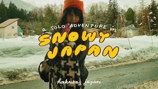 a solo snow adventure ✿ hakuba, japan