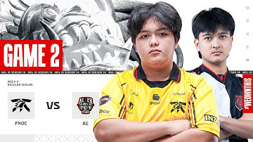 FNATIC ONIC vs ALTER EGO | Regular Season Week 9 Day 2 | Game 2 | #MPLIDS14