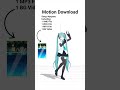 Motion DL Nyanpasu / Yabure kabure Dance