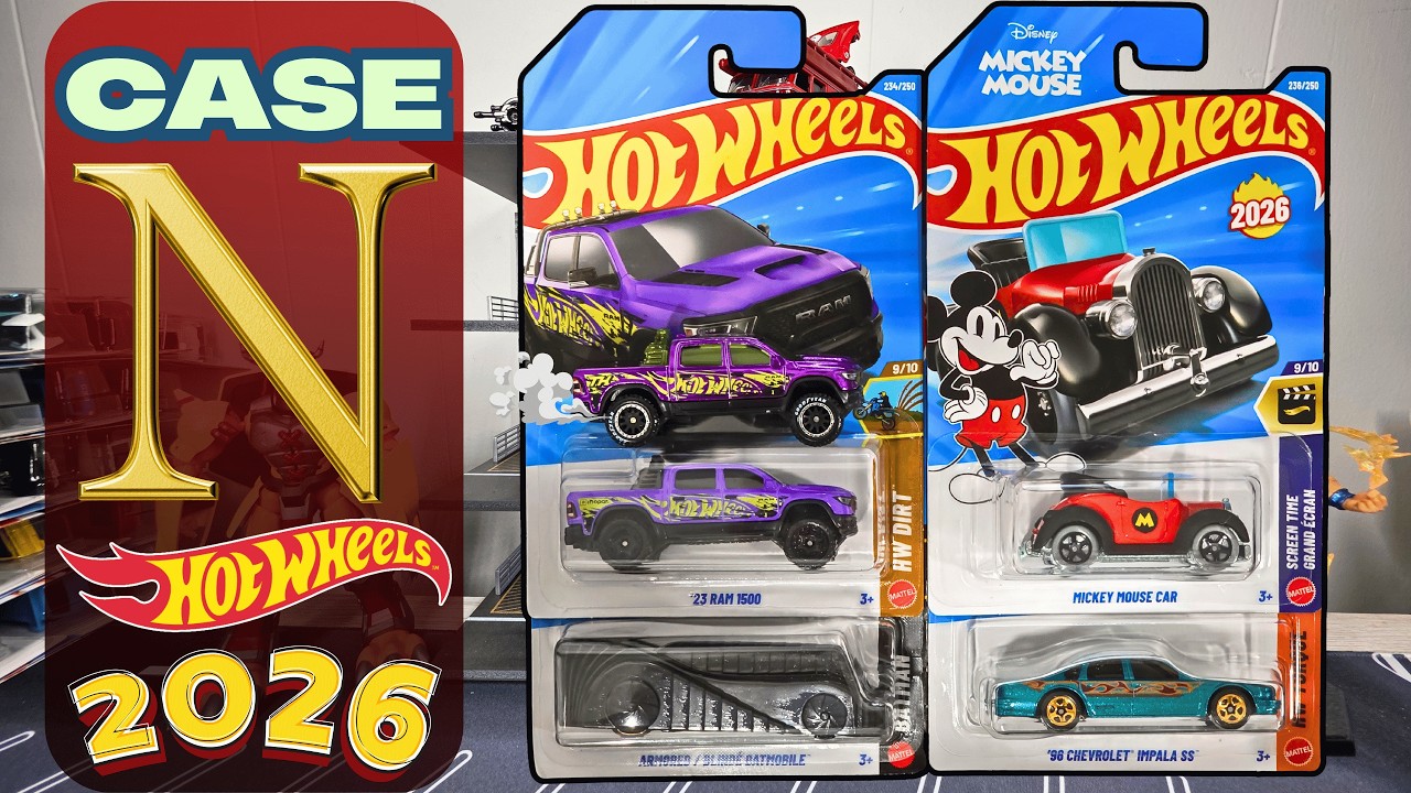 Unboxing Hot Wheels 2026 N Case With The STH '23 Ram 1500 - YouTube