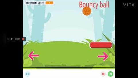 Mblock making , Bouncy Ball game