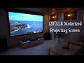 VIVIDSTORM 120'' Motorized ALR projector screen review (drop down)