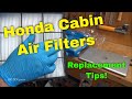 Honda Tips: Cabin Air Filters