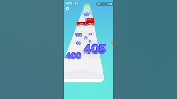 Number Master: Run And Merge Level 22 Gameplay Walkthrough Android #Shorts