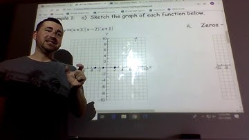 3.3 #1 Characteristics of Polynomial Functions in Factored Form