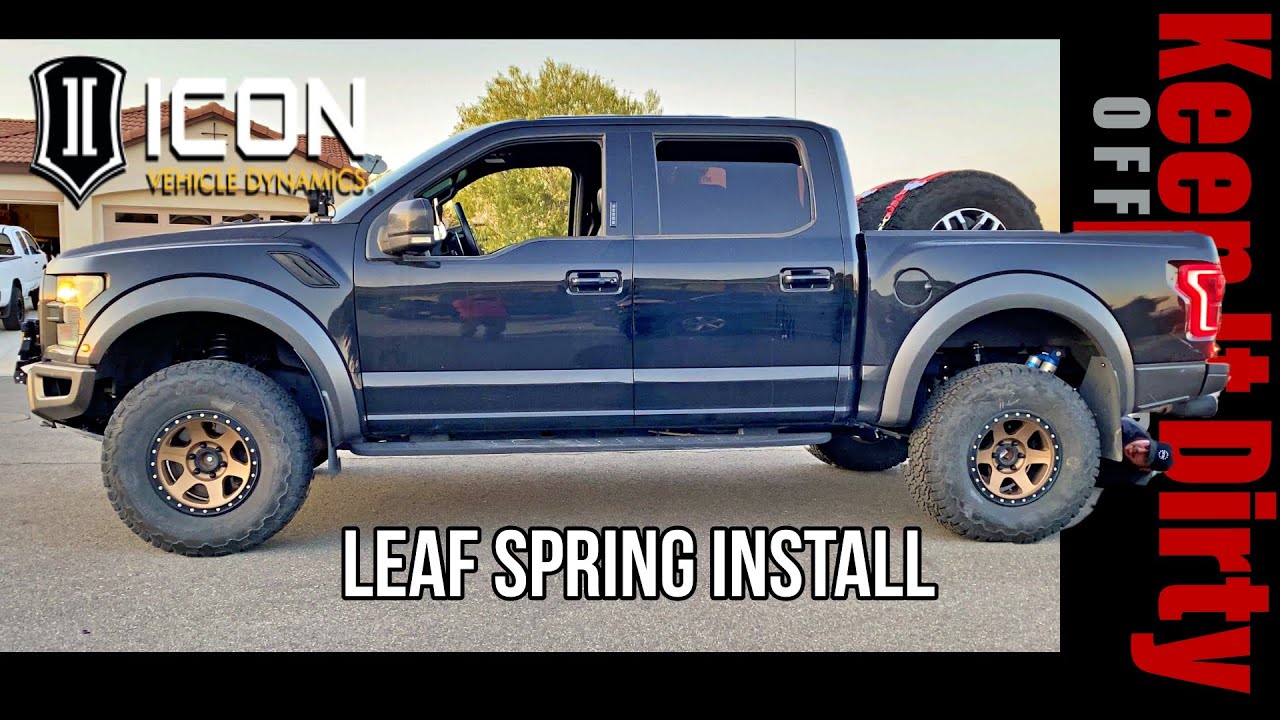 Icon Leaf Spring Installation YouTube