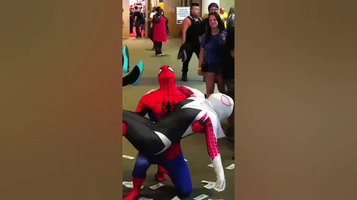 Spider-Man can’t save Spider-Gwen!! 😢 #Shorts
