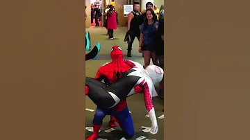 Spider Man Can T Save Spider Gwen Shorts 